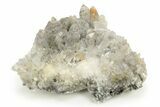 Quartz Crystals with Pyrite Crystal Inclusions - Peru #257273-1